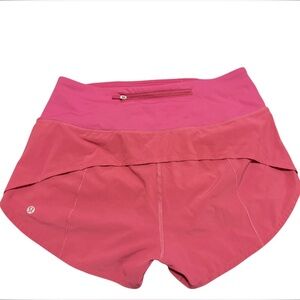 Lululemon Athletica — Speed Up High-Rise Lined Shorts 2.5” - Size 8